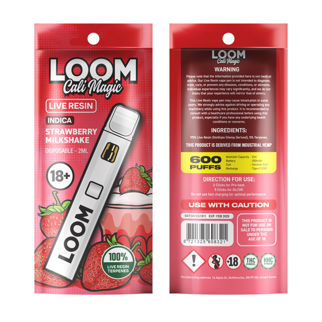 Loom Cali Magic Superior Blend 99% Disposable 2ML