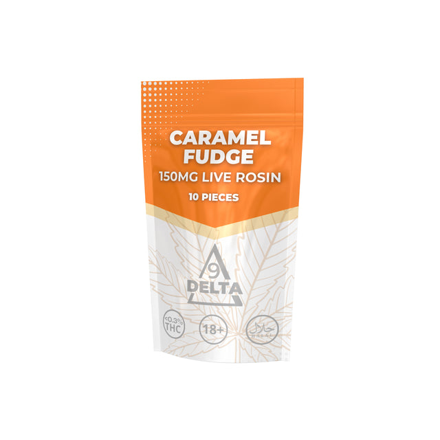 Live Rosin Caramel Fudge CBD 150 mg THC 0,2% 10pcs
