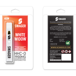 Swager HHC-O White Widow (Hybrid) 1900 mg (2 ml)