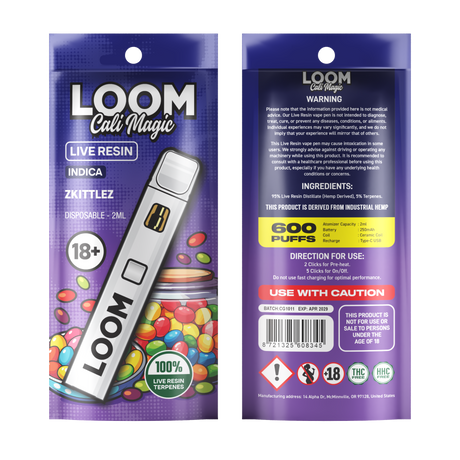 Loom Cali Magic Superior Blend 99% - 2ML