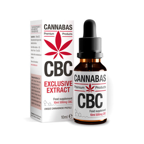 Cannabas - CBC Oil - CBC Olie - 10ml - 500mg CBC