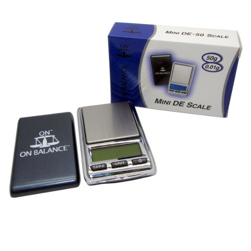 On Balance DE-50 - Mini weegschaal (50g x 0.01g)