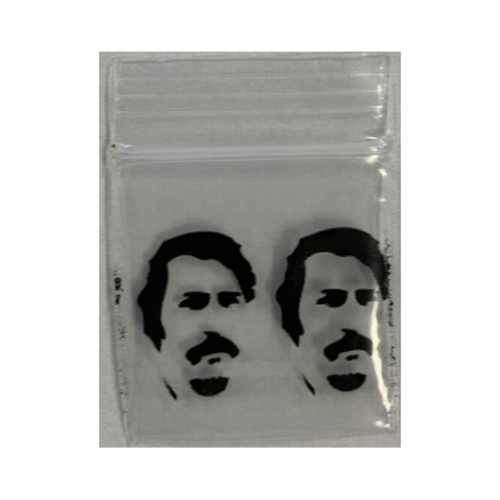 Zip-Lock Bag  blanco PP doorzichtig 40 x 40 mm (1000 stuks) 0,6 dikte