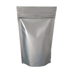 Strijkzak met bodem (standup pouch bag) - aluminium - 210x110x310mm