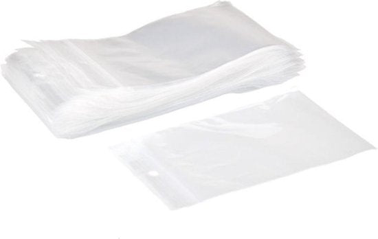 Zip-Lock Bag Blanco 55x65 mm (1000 stuks) 0.06 mm