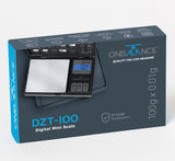 DZT-100-BK ON BALANCE X-LARGE TRAY MINISCALE (100 gram x 0.01 gr.) - Zak Weegschaal