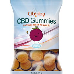 CBD Gummies Passionfruit 100gr