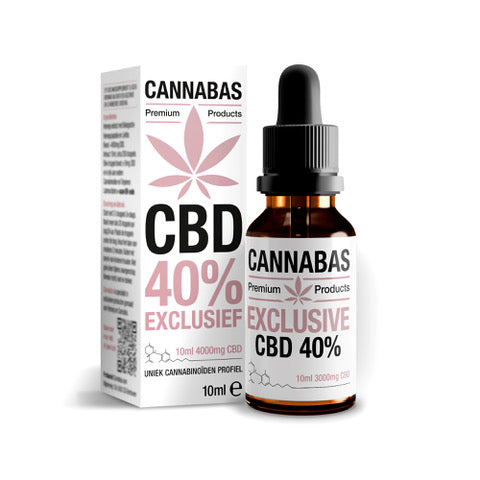 Cannabs - CBD Oil - CBD Olie Exclusive met 40% CBD - 10ml - 4000mg CBD