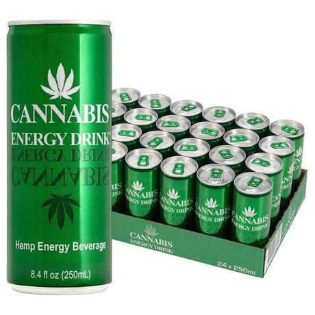 Cannabis Energy Drink (24x 250ml, 5 smaken)