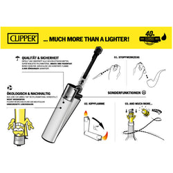 Clipper aanstekers - Weed slogan (48 stuks) - meer dan een aansteker!