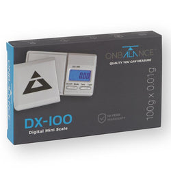 On Balance DX 100 SERIES  (100 gram  x 0,01 gr.) Mini weegschaal