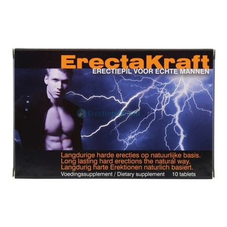 ErectaKraft - Erectiepil voor Echte Mannen - Libido (10 tabletten)