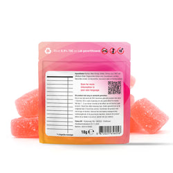HHC Gummies 25mg - Strawberry - 4 stuks