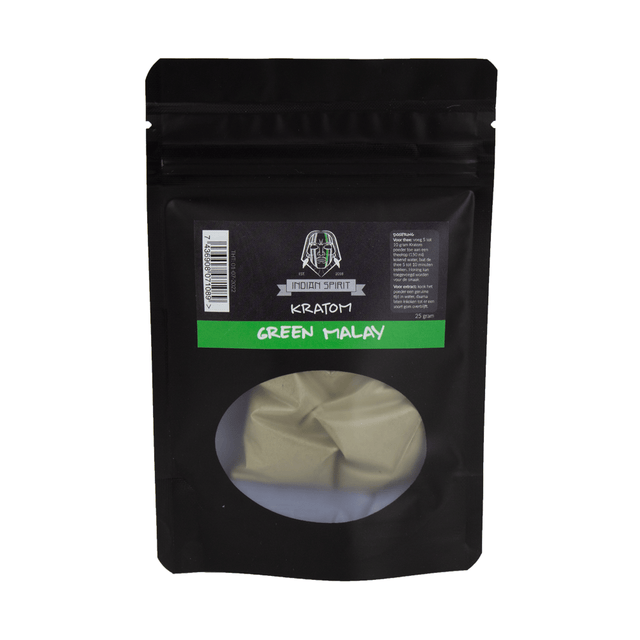 Indian Spirit Kratom - Green Malay 25/50G Powder