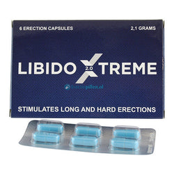 Libido Xtreme 2.0 - Stimuleer Lange en Harde Erectie - Libido (6 capsules)