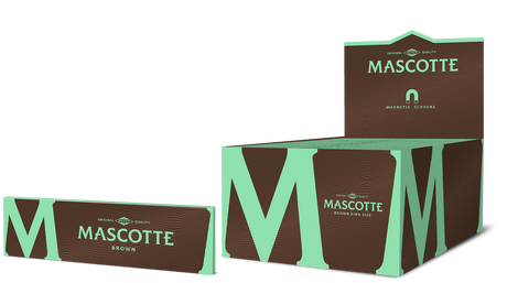 Mascotte Brown King Size (with Magnet) 50pks/34L