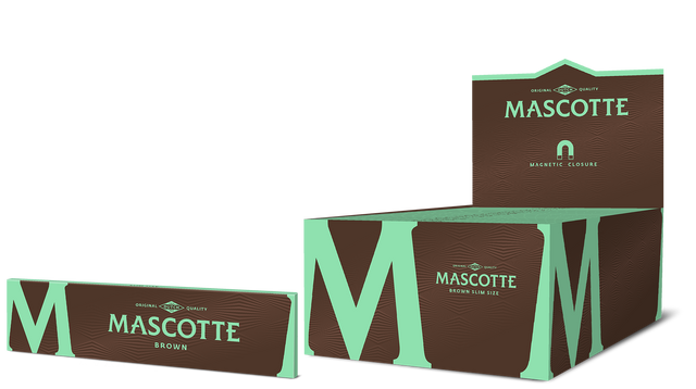 Mascotte Brown Slim Size with Magnet 50pks/34l