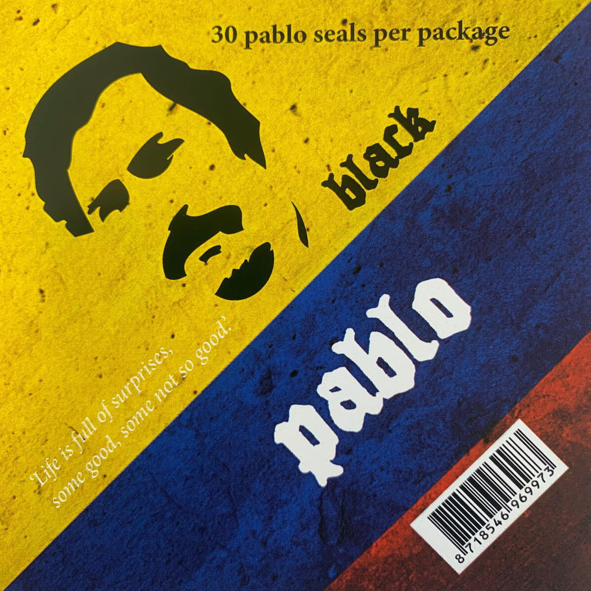 Pablo Groot Bedrukt BLACK (30 stuks)