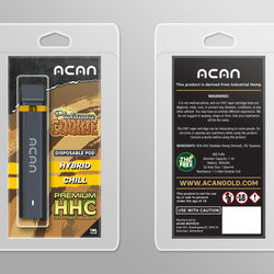 ACAN Gold Platinum Cookies (Hybride)  1ml  95% HHC disposable - 1 stuks