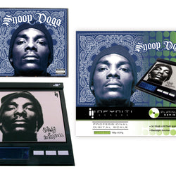 Infyniti Scales - Snoop Dogg Record CD Digitale Weegschaal (100 gram x 0.01 gr.)