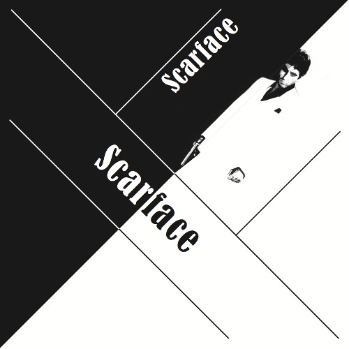 Scarface Groot Bedrukt (100 stuks)