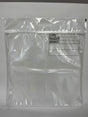 Zip-Lock Bag blanco 450 mm x 450 mm (100 stuks) - met handgreep