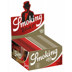 Smoking Gold King Size Slim 50 pcs