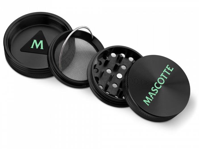 Mascotte Grinder Expert aluminium 63 mm 4 Parts
