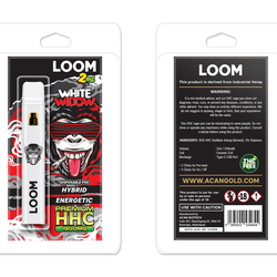 ACAN LOOM White Widow (Hybrid) 2 ml  95% HHC disposable - 1 stuks